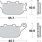Sbs HF Street Ceramic Organic Brake Pads For Honda NT 1100 1991-2022 657HF