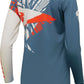 Thor Jersey Womens Sector Split Blue/White 24 Model