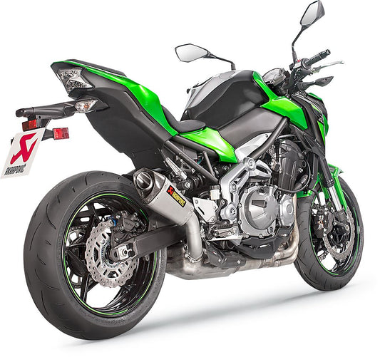Akrapovic Slip-On Line Muffler Ti/CF For Kawasaki Z 900 17-24 S-K9SO4-ASZT