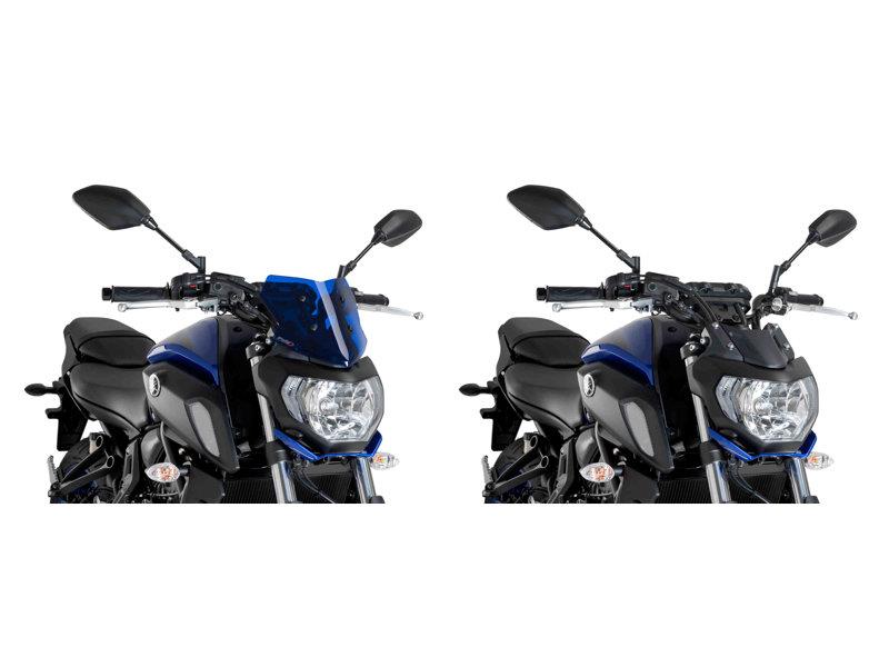 PUIG New Generation Sport Screen Blue for Yamaha MT-07 18-20 9666A