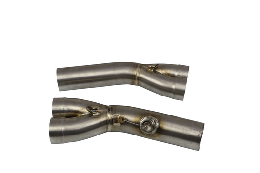 Akrapovic Mid Link And Y Pipe For Kawasaki ZX-6 09-23 C-K6R6L