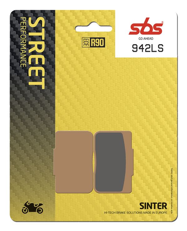 Sbs LS Street Excel Sintered Rear Brake Pads For BMW S 1000 HP4 Race 2018 942LS