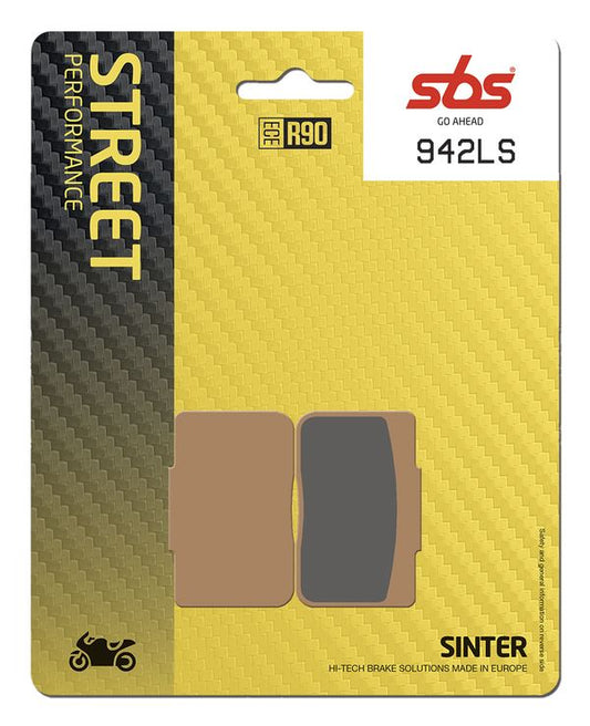 Sbs LS Street Excel Sintered Rear Brake Pads For BMW S 1000 HP4 Race 2018 942LS