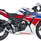 Akrapovic CF Slip-On Line Muffler For Honda CBR 300 R 14-16 S-H3SO3-RC