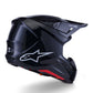 ALPINESTARS SM7 Helmet BLACK-GLO 2025 Model