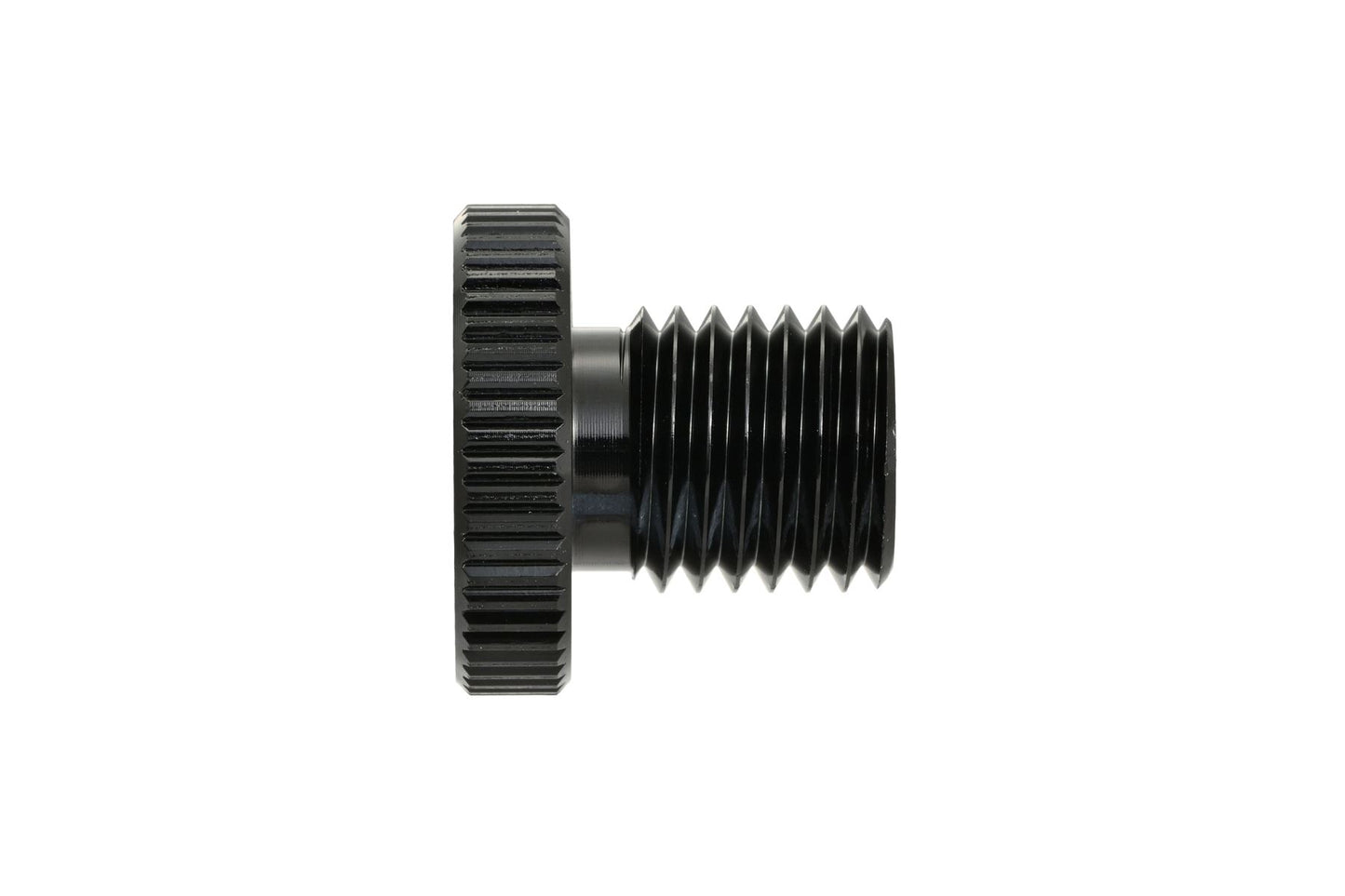Daytona Mirror Plug Bolt Black CNC M10 x P1.25 Left Thread Hole Plug 80943