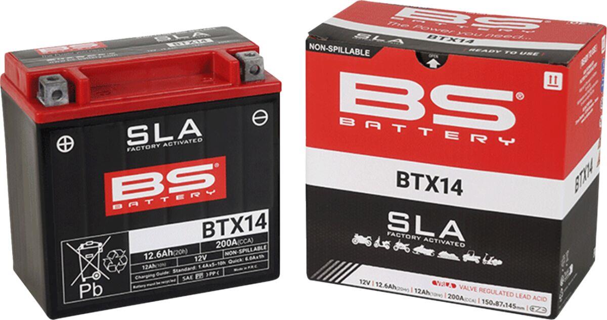 Bs Battery SLA AGM Maintenance-Free Battery For BMW R 12 G/S 1985-2026 300681