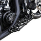 Arlen Ness Diamond Floorboards Black Aluminum Driver Fit Bolt-On 410-053