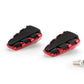 Puig Trail 2 Footpegs Red 6585N