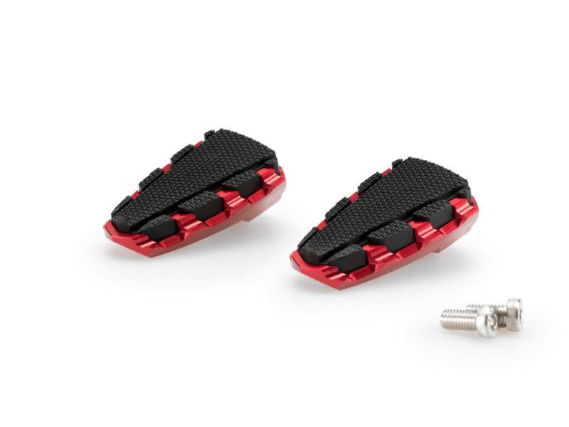 Puig Trail 2 Footpegs Red 6585N
