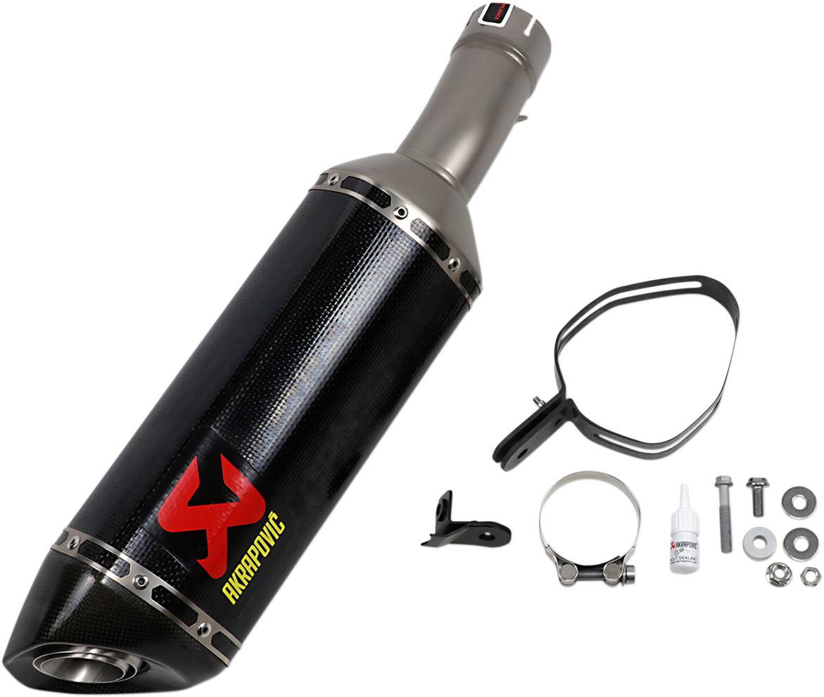 Akrapovic Slip-On Line Muffler CF For BMW S 1000 RR 19-24 S-B10SO10-ZC