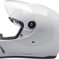 BILTWELL Lane Splitter White Motorcycle Helmet