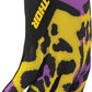 THOR Sportmode Cheetah Gloves Yellow/Purple/Black