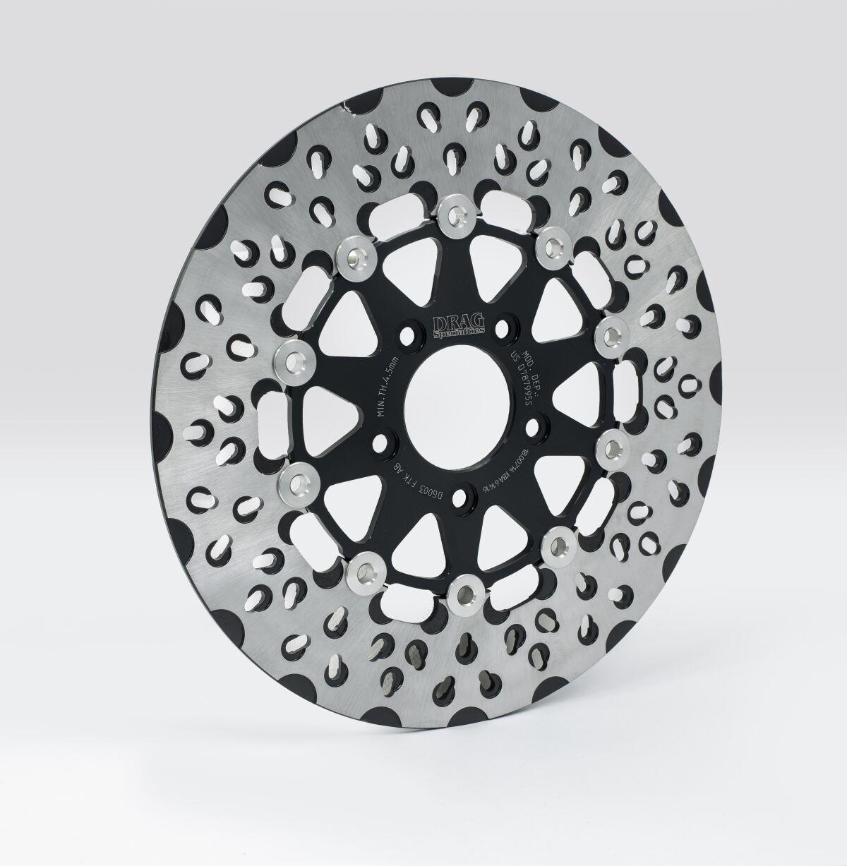 Drag Specialties FTK Series Brake Rotor For Harley FLS 1690 2000-2014 DG003FTKAB