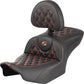 Saddlemen Roadsofa Stitch Seat With Backrest For HD FLTRXSE 1977 23-24 823-07-206B3