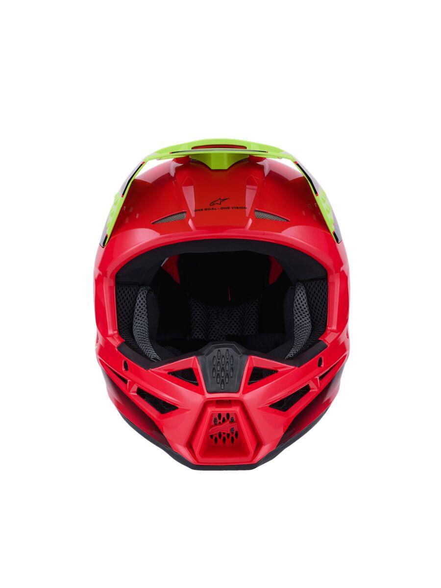 ALPINESTARS SM3 Fray Helmet RED/YL/BLK 2025 Model