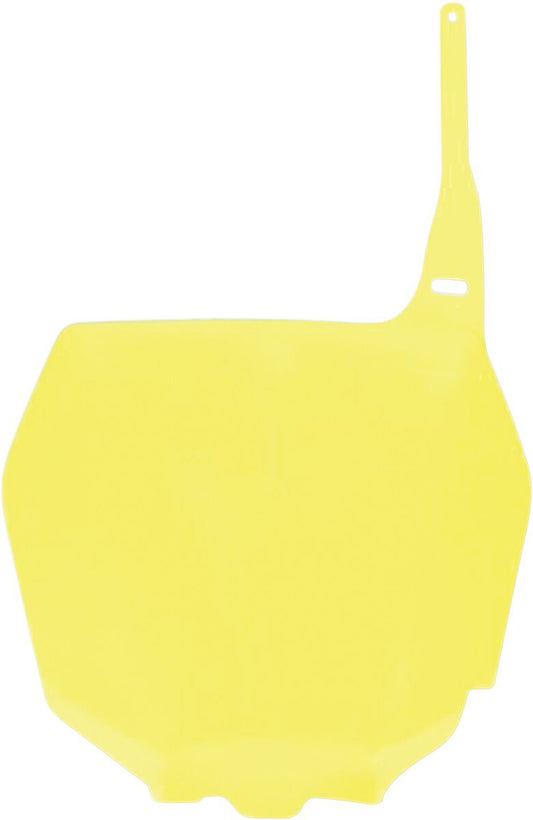 UFO FRONT NUMBER PLATE SUZUKI RM/RMZ RM-YELLOW SU03989-102