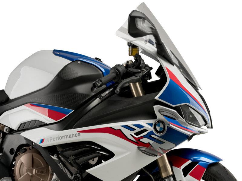 PUIG Downforce Spoilers Light Smoke for BMW S1000 RR 19-22 20522H