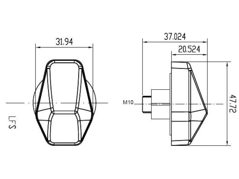 Puig Integrated Indicators Laser 21016O