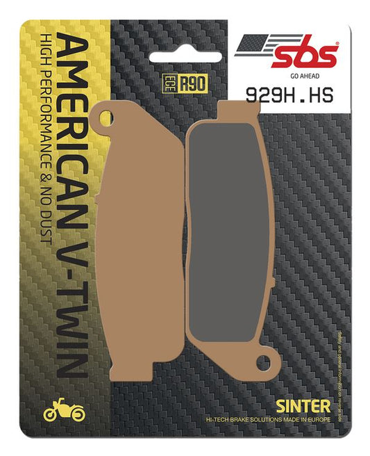 Sbs HHS Street Excel Sintered Front Brake Pads For Indian Scout 60 15-16 929H.HS
