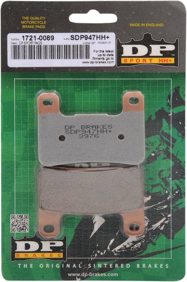 Dp Brakes SDP Sport HH+ Brake Pads For Kawasaki H2 00 SX 04-26 SDP947HH+