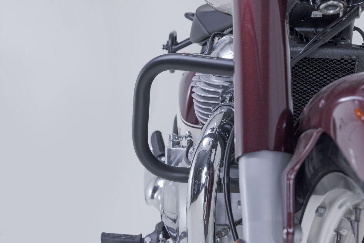 SW MOTECH Crash Bar Black Powder Coated Engine Protection SBL.41.043.10000/B
