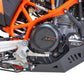 AXP Racing Adventure Skid Plate For KTM Enduro 690 R 2026 Black AX1816