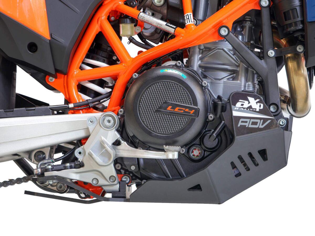 AXP Racing Adventure Skid Plate For KTM Enduro 690 R 2026 Black AX1816