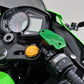 Daytona Front Master Cylinder Cap Green Anodized Kawasaki Z 650 Z 900 80634