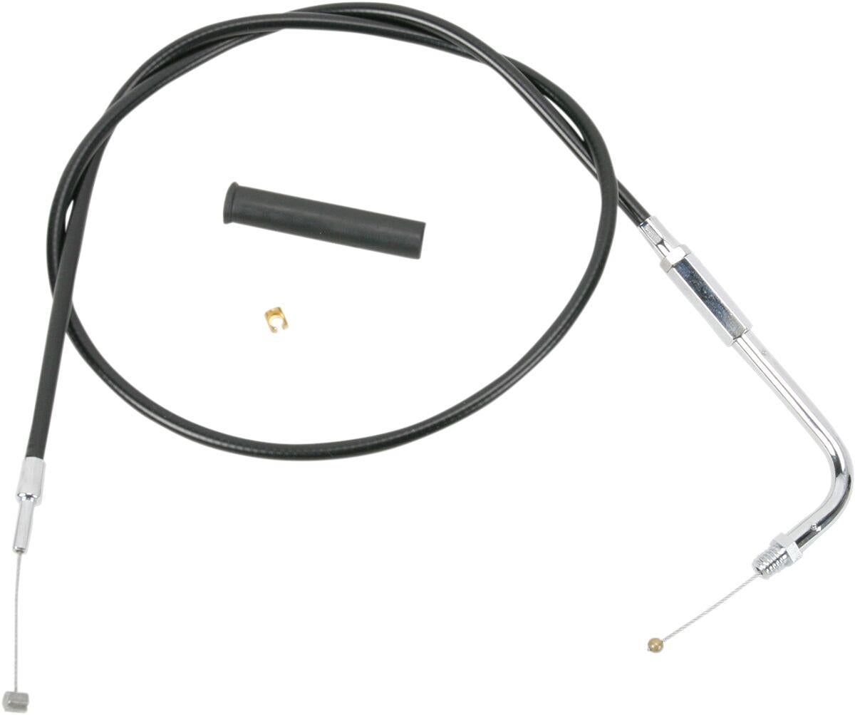 Drag Specialties Black Vinyl Cable For Harley FLHR 1340 1988-1995 Black 4330904B