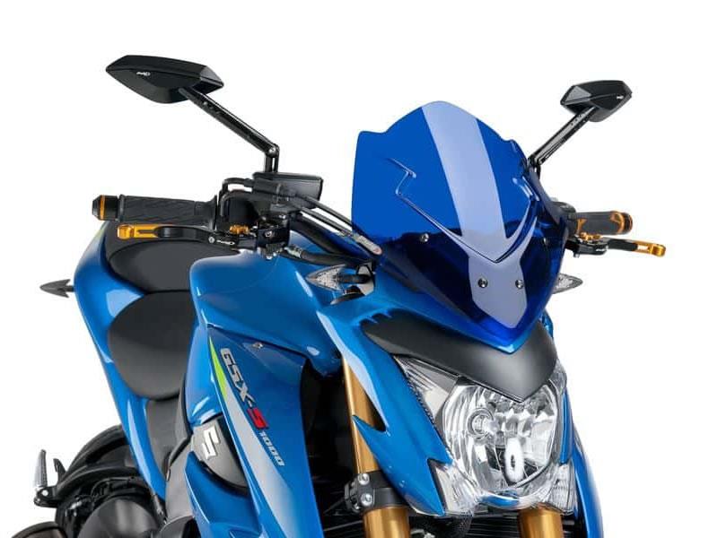 PUIG New Generation Sport Screen Blue for Suzuki GSX S 1000 15-20 7653A