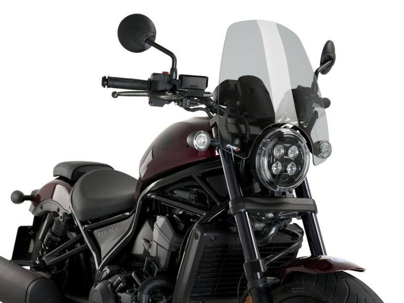 Puig New Generation Touring Screen Light Smoke 6931A