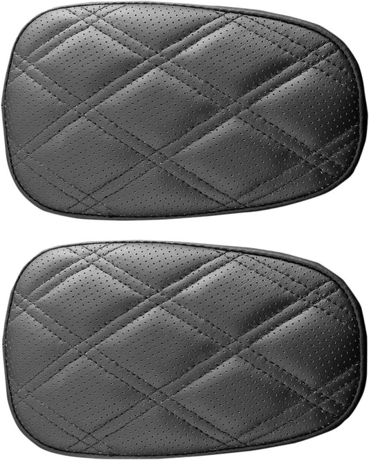 Saddlemen Roadsofa Armrest Pad Covers - Diamond Black Pair 11887-LS