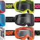 THOR Regiment MX Motorcross Goggles White/Red/Blue 2023 Model