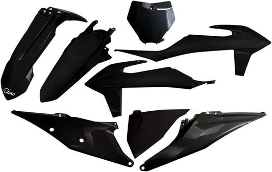 UFO Body Kit For KTM SX/Sxf 19-22 Black KTKIT522-001