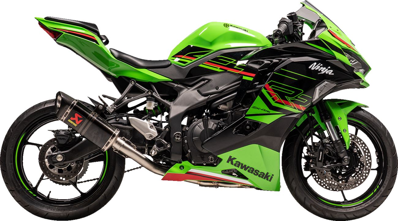 Akrapovic Racing Line Exhaust System CF For Kawasaki ZK-4 RR 400 23-24 S-K2R3-APC