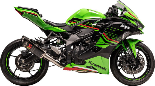Akrapovic Racing Line Exhaust System CF For Kawasaki ZK-4 RR 400 23-24 S-K2R3-APC