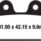 Ebc HH Sintered Harley/Buell Brake Pads For Harley FXBB 1923 2014-2026 FA710HH