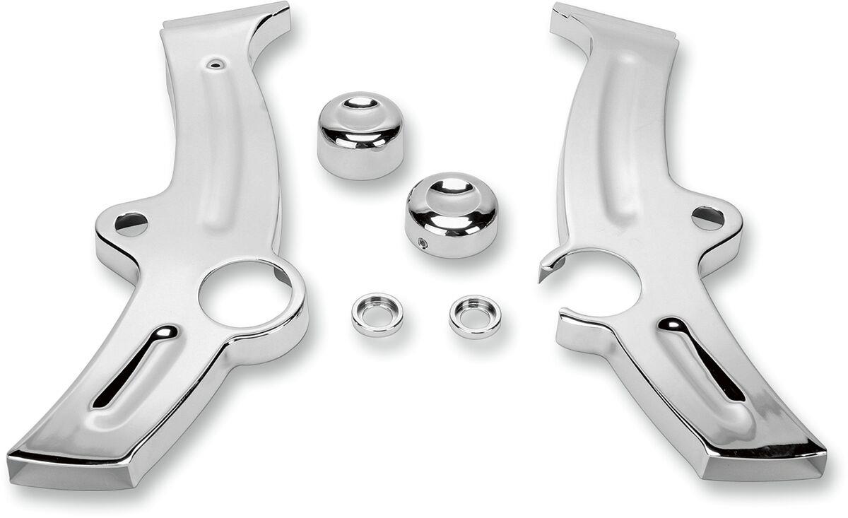 Kuryakyn Boomerang Frame Covers For Harley Davidson FLSTC 1584 2000-2007 KUR7851