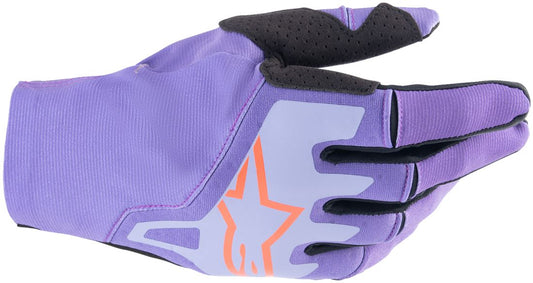 Alpinestars Techstar Gloves Purple Black Orange