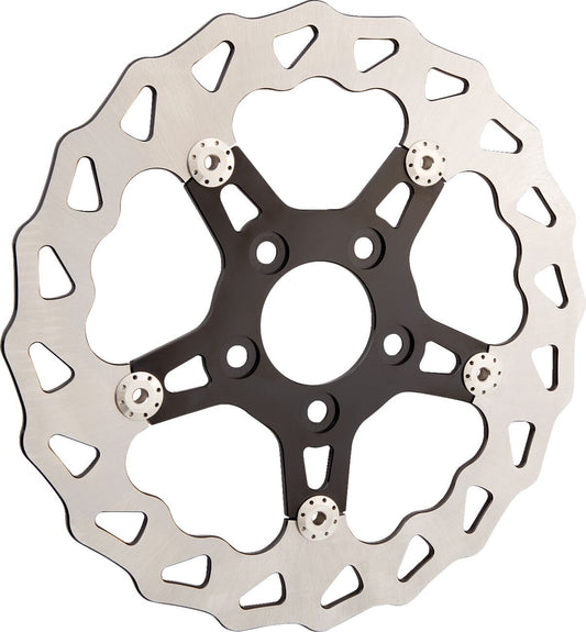 Arlen Ness Rotator Rotor Brake Two-Piece Stainless Steel 11.8 Left 300-051