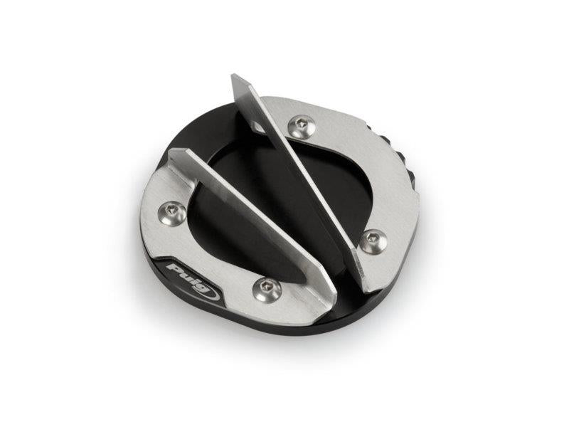 PUIG Kickstand Extension Pad Black for Yamaha XT 1200 Z/ZE Super Tenere 14-20 20762N