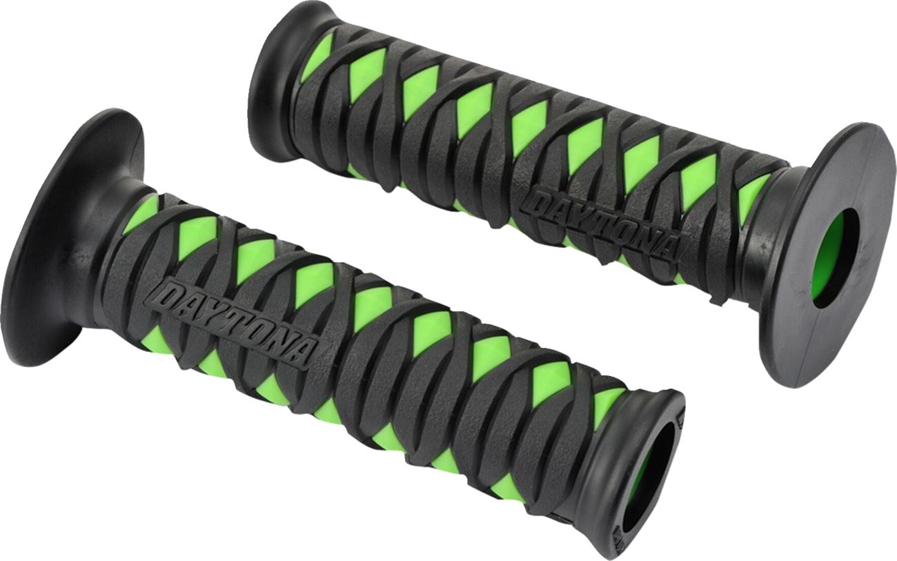 Daytona GRIPPYGRIP GGD-Katana Grip Open Green 7/8 Handlebar Pair 88575