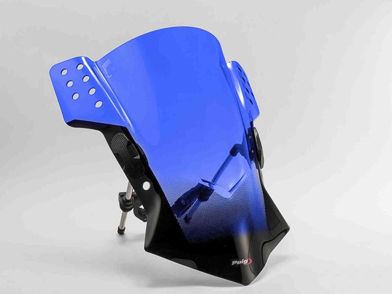 PUIG Rafale Screen Blue for Yamaha MT-07/MT-09/MT-10 14-24 6894A