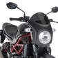 PUIG Retro Carbon Look Semi Fairing And Screen 195mm Dark Smoke for Suzuki SV 650 16-25 3170F