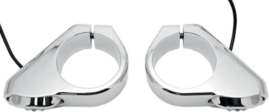 Joker Machine LED Fork-Mount Marker Lights Harley Davidson FLSTSCI 1450 EFI 86-06 05-49-2C