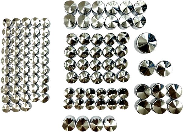 Drag Specialties Deluxe Engine Bolt Cover Kit For Harley FLFBS 1868 17-24 352095