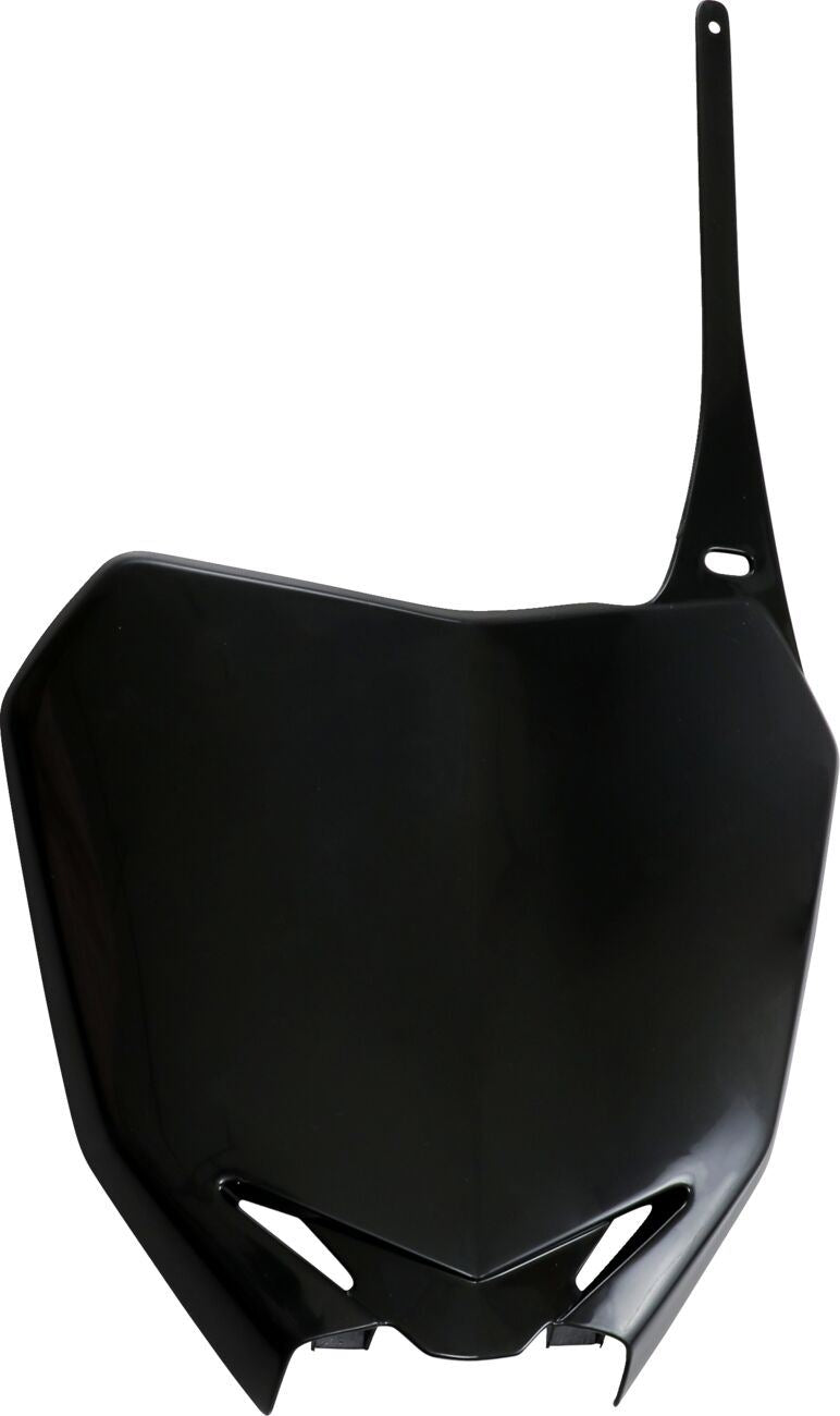 UFO FRONT NUMBER PLATE SUZUKI RMZ250/450 BLACK SU04919001