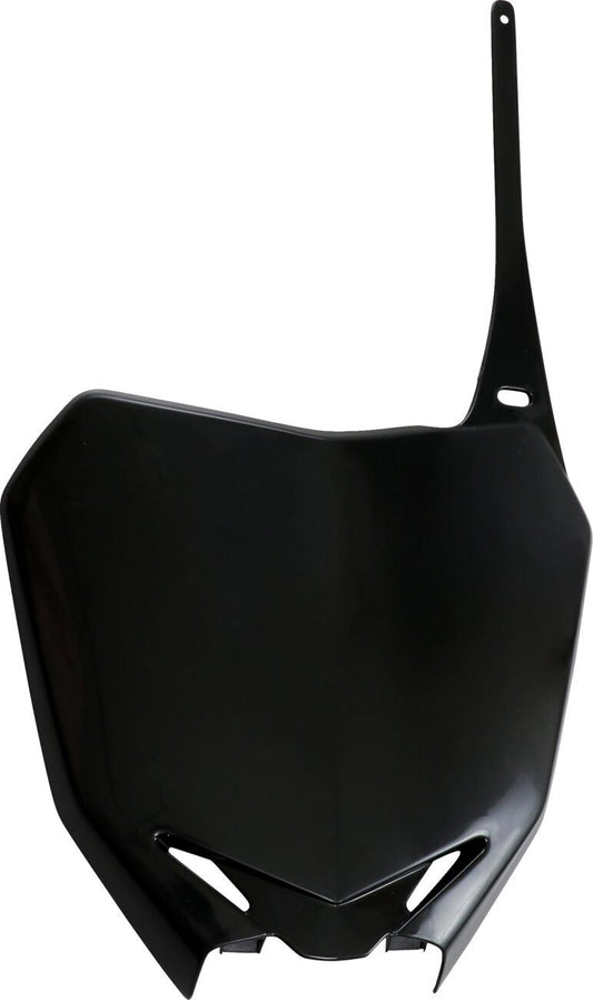 UFO FRONT NUMBER PLATE SUZUKI RMZ250/450 BLACK SU04919001