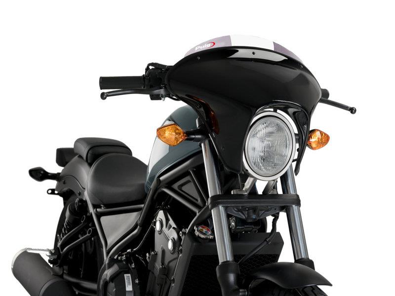 PUIG Batwing Sport Screen Clear for Honda CMX500 Rebel 17-19 21059W